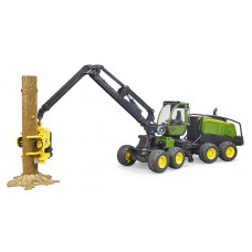 John Deere 1270G met boomstam 1:16 (Bruder)