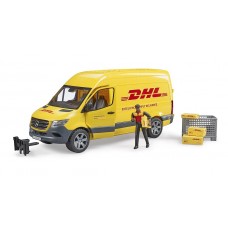 MB Sprinter DHL met chauffeur 1:16 (Bruder) MB Sprinter DHL met chauffeur 1:16 (Bruder)