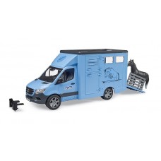 MB Sprinter met paardentransporter+paard 1:16 (Bruder) MB Sprinter met paardentransporter+paard 1:16 (Bruder)