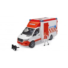 MB sprinter ambulance met chauffeur 1:16 (Bruder) MB sprinter ambulance met chauffeur 1:16 (Bruder)