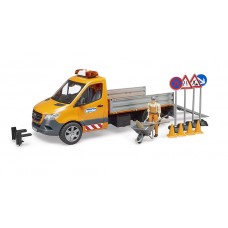 MB Sprinter Municipal met chauffeur 1:16 (Bruder) MB Sprinter Municipal met chauffeur 1:16 (Bruder)