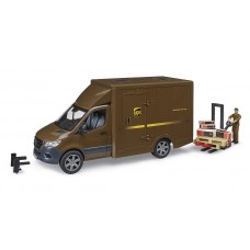 MB Sprinter UPS met chauffeur 1:16 (Bruder) MB Sprinter UPS met chauffeur 1:16 (Bruder)