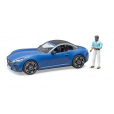 Roadster met chauffeur 1:16 (Bruder) Roadster met chauffeur 1:16 (Bruder)
