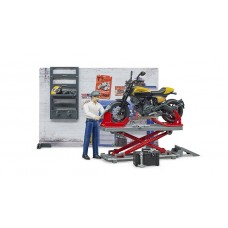 Motorfiets service Scrambler Ducati Full Throttle 1:16 (Bruder) Motorfiets service Scrambler Ducati Full Throttle 1:16 (Bruder)