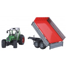 Fendt 209 S met trailer 1:16 (Bruder)