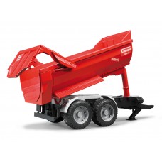 Krampe tandemas halfpipe trailer 1:16 (Bruder)