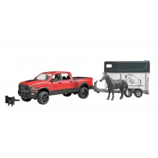 RAM 2500 Power wagon met paardentrailer 1:16 (Bruder) RAM 2500 Power wagon met paardentrailer 1:16 (Bruder)