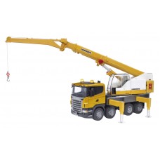 Scania R-serie Liebherr kraan 1:16 (Bruder) Scania R-serie Liebherr kraan 1:16 (Bruder)
