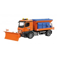 MB Arocs strooiwagen met sneeuwploeg 1:16 (Bruder) MB Arocs strooiwagen met sneeuwploeg 1:16 (Bruder)