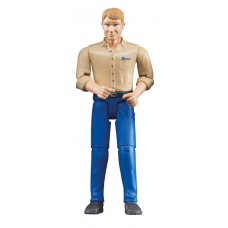 Man met blauwe jeans 1:16 (Bruder)