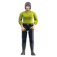 Vrouw met donkerblauwe jeans 1:16 (Bruder)