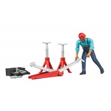 Monteur en accessoires 1:16 (Bruder) Monteur en accessoires 1:16 (Bruder)