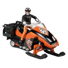 Snowmobil met bestuurder en accessoires 1:16 (Bruder)